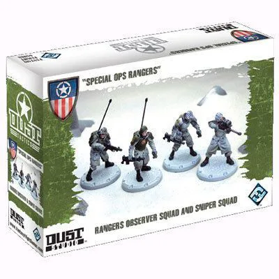 Dust Tactics: Rangers Observer Squad and Sniper Squad – "Special Ops Rangers"
