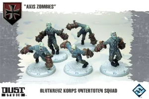 Dust Tactics: Blutkreuz Korps Untertoten Squad – "Axis Zombies" box cover