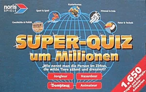 Das Super-Quiz um Millionen box cover