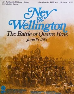 Ney vs. Wellington: The Battle of Quatre Bras box cover