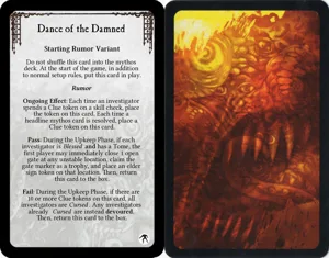 Arkham Horror: Dance of the Damned (Mythos) box cover