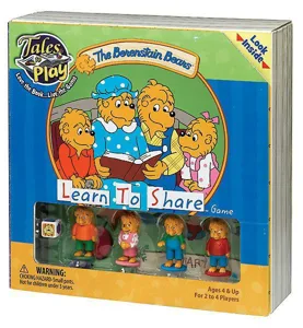The Berenstain Bears Learn to Share Game box cover