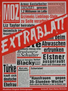 Extrablatt box cover