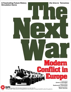 The Next War: Modern Conflict in Europe box cover
