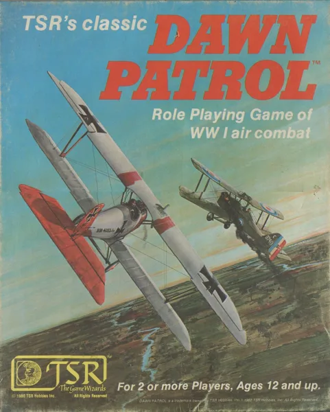 Dawn Patrol: Role Playing Game of WW I Air Combat