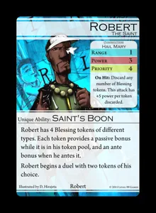BattleCON: Robert the Saint Promo box cover