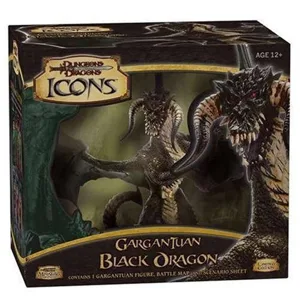 D&D Icons: Gargantuan Black Dragon box cover
