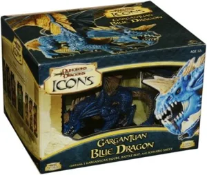 D&D Icons: Gargantuan  Blue Dragon box cover