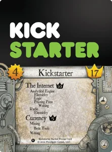 Legacy: Gears of Time – Kickstarter Backer Promo Card box cover