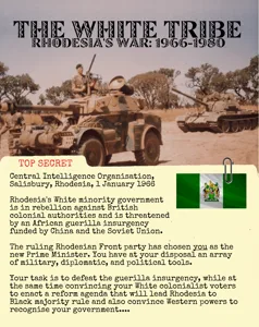 The White Tribe: Rhodesia's War 1966-1980 box cover
