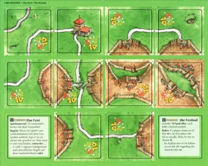 Carcassonne: The Festival box cover