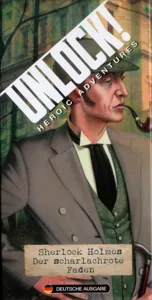 Unlock!: Heroic Adventures – Sherlock Holmes: Der scharlachrote Faden box cover