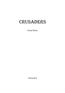 Crusaders box cover