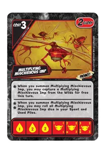 Quarriors! Quarmageddon: Multiplying Mischievous Imp Promo Card box cover