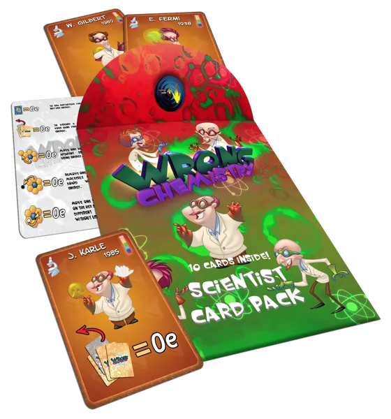 Wrong Chemistry: Scientist Card Pack