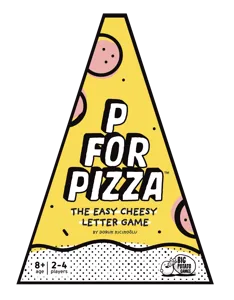 P for Pizza box cover