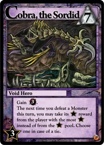 Ascension: Storm of Souls – Cobra, the Sordid Promo box cover