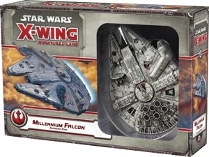 Star Wars: X-Wing Miniatures Game – Millennium Falcon Expansion Pack box cover