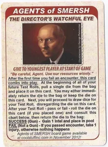 Agents of SMERSH: The Director's Watchful Eye Promo Card box cover