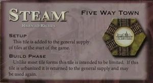 Steam: Five Way Town box cover