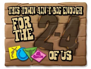 This Town Ain't Big Enough for the 2-4 of Us box cover