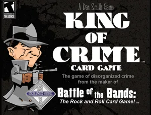 King of Crime card game box cover