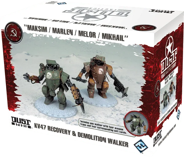Dust Tactics: KV47 Recovery & Demolition Walker – "Maksim / Marlen / Melor / Mikhail"