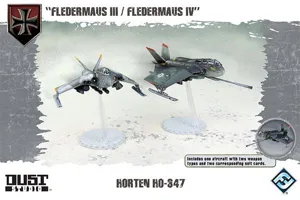 Dust Tactics: Horten HO-347 – "Fledermaus III / Fledermaus IV" box cover