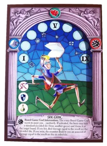 Dungeon Fighter: Ser Geek Bonus Card box cover