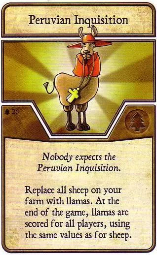 Agricola: The Legen*dairy Forest Deck – Peruvian Inquisition