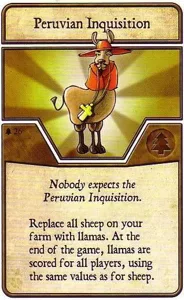 Agricola: The Legen*dairy Forest Deck – Peruvian Inquisition box cover