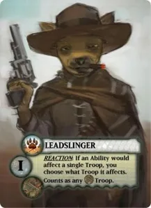 Tooth & Nail: Factions – Leadslinger Dogs of War Troop box cover