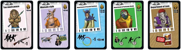 1984: Animal Farm – Spiel 2012 promo cards