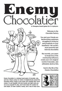 Enemy Chocolatier box cover