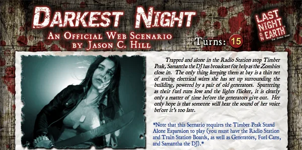Last Night on Earth 'Darkest Night' Scenario