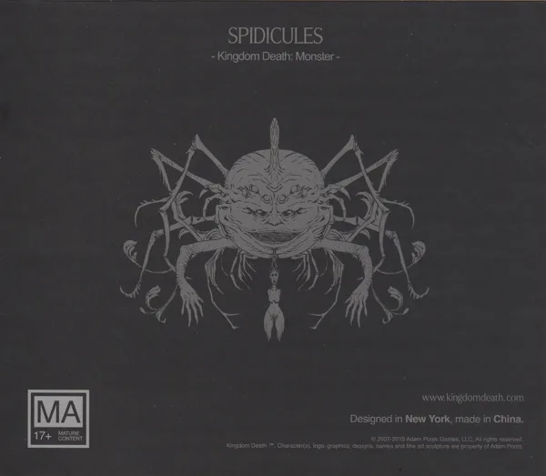 Kingdom Death: Monster – Spidicules Expansion