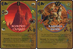 Defenders of the Realm: Battlefields – Scorpion Canyon and Karmak Sands box cover