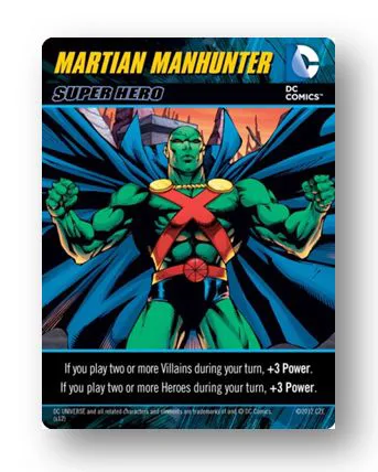 DC Deck-Building Game: Martian Manhunter promo