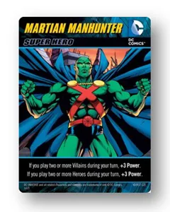 DC Deck-Building Game: Martian Manhunter promo box cover