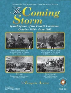 The Coming Storm: Quadrigame of the Fourth Coalition October 1806 - June 1807 box cover