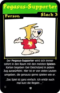 Chez Geek: Promokarte Pegasus-Supporter box cover