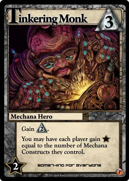 Ascension: Rise of Vigil – Tinkering Monk Promo Card