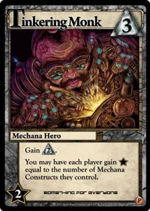 Ascension: Rise of Vigil – Tinkering Monk Promo Card box cover