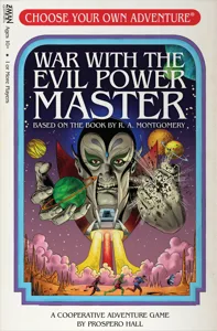 Choose Your Own Adventure: War with the Evil Power Master box cover