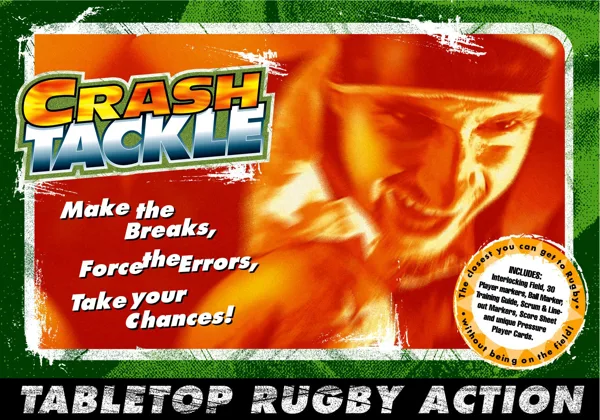 Crash Tackle Rugby Board Game