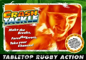 Crash Tackle Rugby Board Game box cover