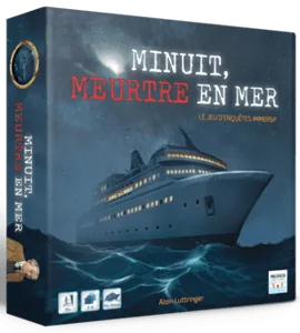 Minuit, Meurtre en Mer box cover