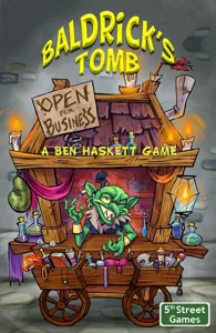 Baldrick's Tomb: Open for Business box cover