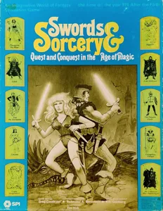 Swords & Sorcery: Quest and Conquest in the Age of Magic box cover