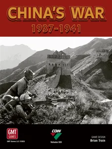 China's War 1937-1941 box cover